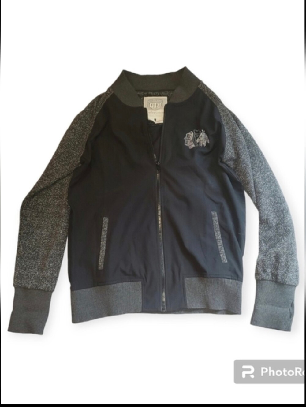 Women's old time hockey jacket size L